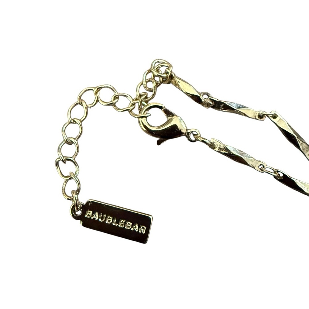 BaubleBar Black and Gold Tassel Necklace - Picture 6 of 11